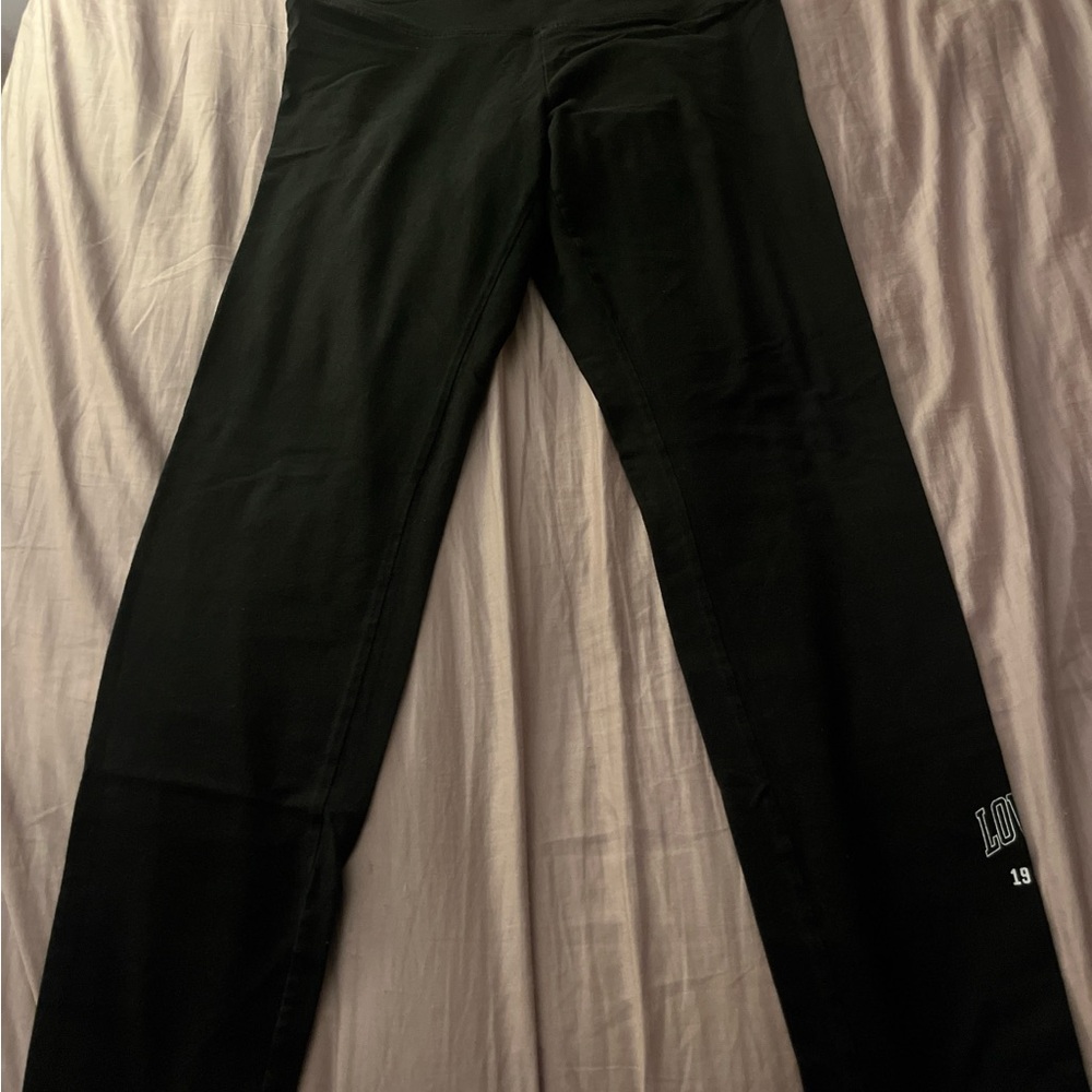 PINK Victoria's Secret Black Leggings
